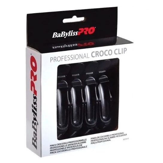 Зажимы для волос 6 шт. BaByliss Pro Croco Clip