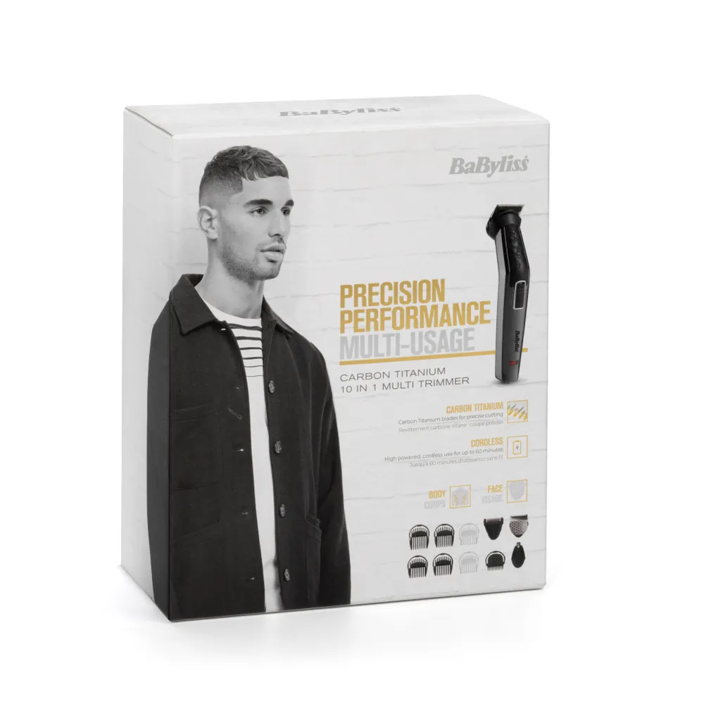 Мультитриммер BaByliss Carbon Titanium MT727E