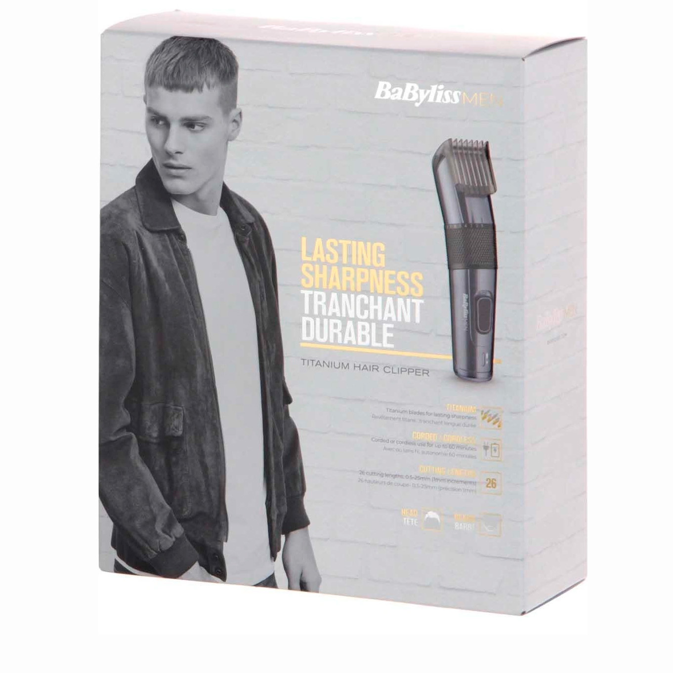 Машинка для стрижки BaByliss Titanium E976E